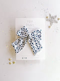 Large Soccer Pinwheel Bow