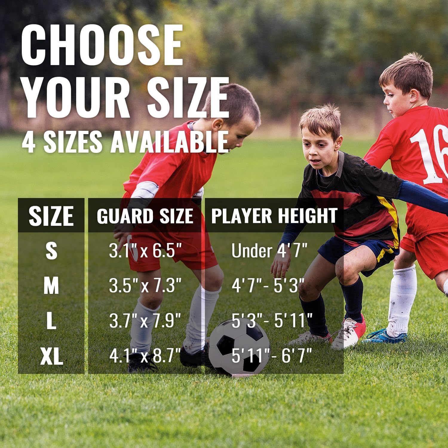 Northdeer Soccer Shin Guards with Sleeves Optimized Insert Pocket
