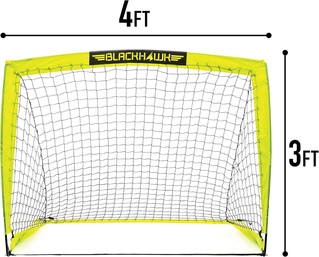 Franklin Sports Blackhawk Portable Pop-Up Soccer Goal Folding Net