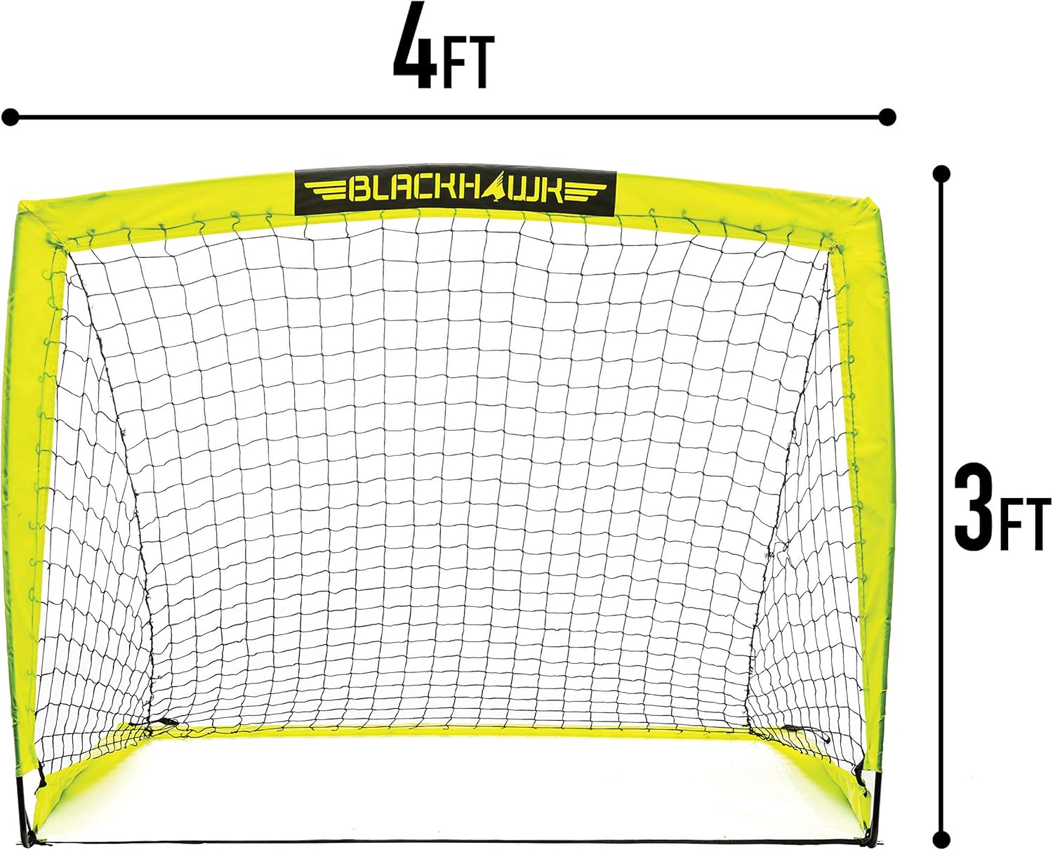 Franklin Sports Blackhawk Portable Pop-Up Soccer Goal Folding Net