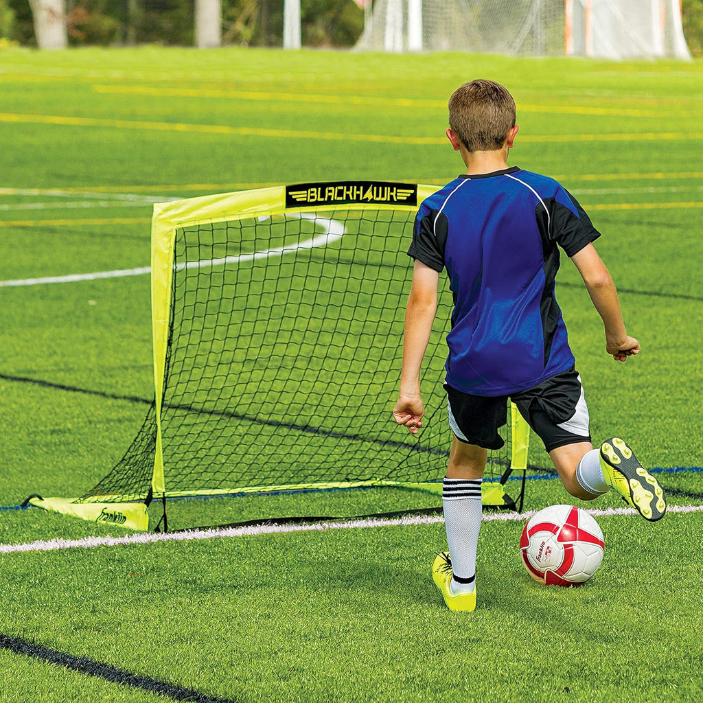 Franklin Sports Blackhawk Portable Pop-Up Soccer Goal Folding Net